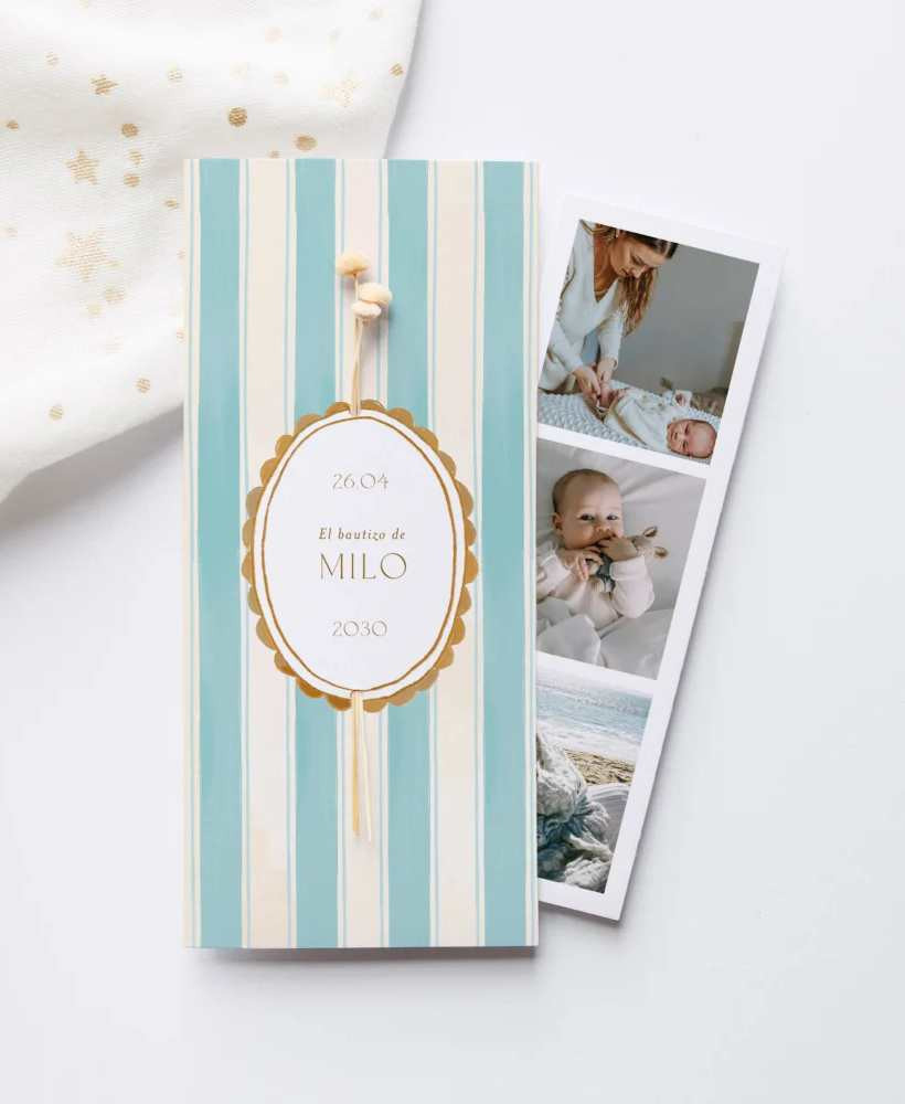copia de copia de Invitación bautizo